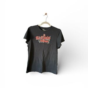 5th & Ocean Black Graphic Tee